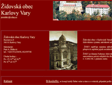 Tablet Screenshot of kehilakv.cz